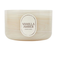 Anko Swirl Vanilla Amber Glass Candle