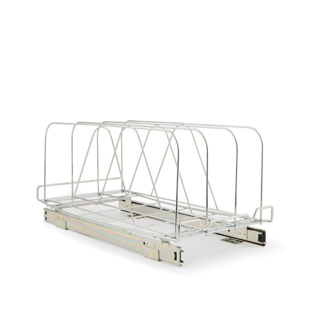 Anko Chrome Pull-out Drawer Sliding Organiser