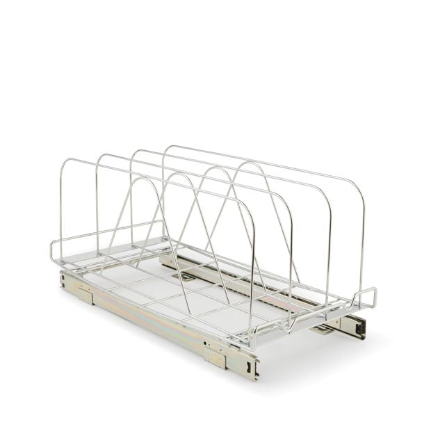 Anko Chrome Pull-out Drawer Sliding Organiser