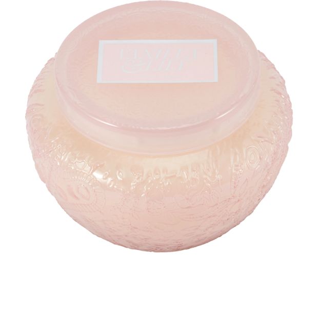 Anko Pink Embossed Candle