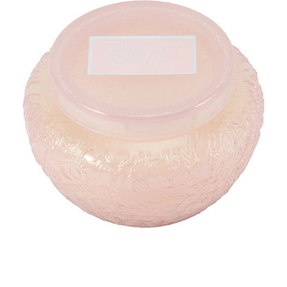 Anko Pink Embossed Candle