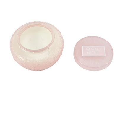 Anko Pink Embossed Candle