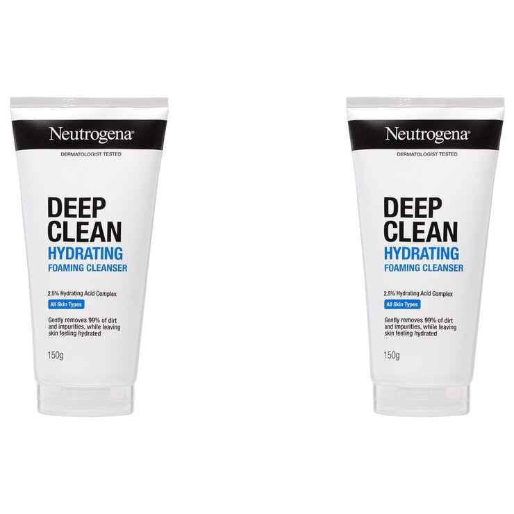 Neutrogena Deep Clean Hydrating Cleanser 2 x 150g