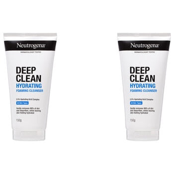Neutrogena Deep Clean Hydrating Cleanser 2 x 150g