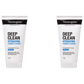 Neutrogena Deep Clean Hydrating Cleanser 2 x 150g