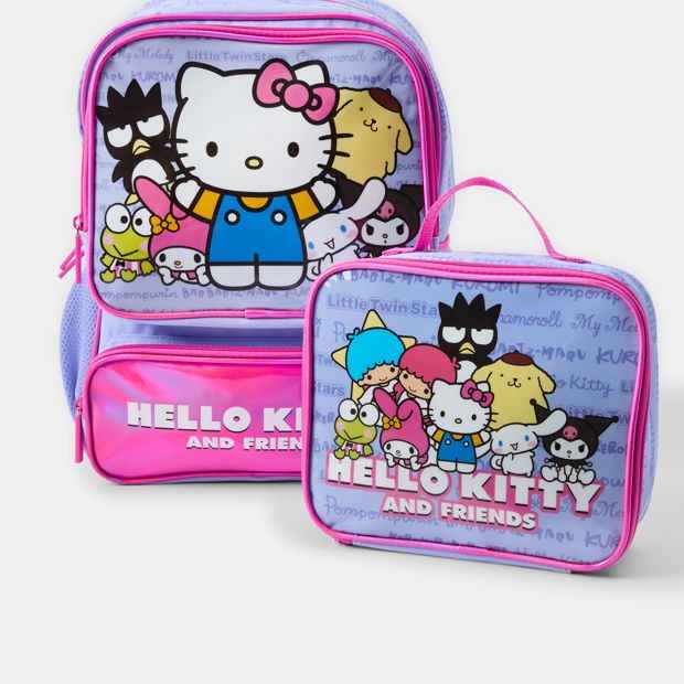2 Piece Hello Kitty Backpack Set