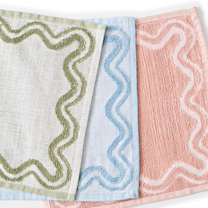 Anko 3 Pack Wavy Dish Cloths