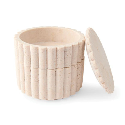 Anko Travertine Look Trinket Box Set