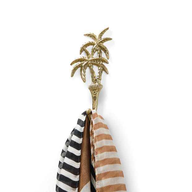Metal Double Palm Wall Hook