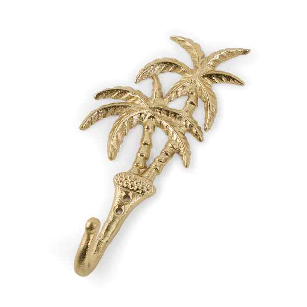 Metal Double Palm Wall Hook