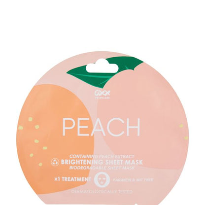 OXX Skincare Brightening Sheet Mask - Peach Extract