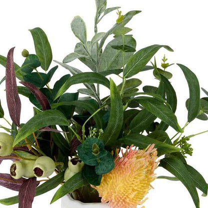 Anko Artificial Natives in Ceramic Vase