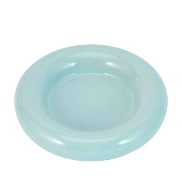 Rounded Edge Decorative Bowl - Seafoam