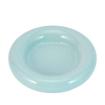 Rounded Edge Decorative Bowl - Seafoam