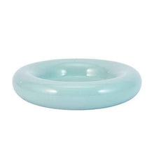 Rounded Edge Decorative Bowl - Seafoam