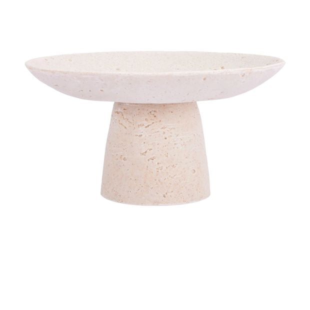 Travertine Look Decor Bowl - Anko