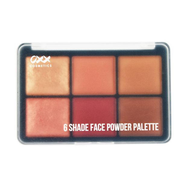 6 Shade Face Powder Palette - OXX Cosmetics