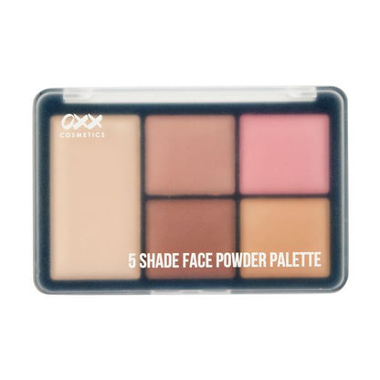 5 Shade Face Powder Palette - OXX Cosmetics