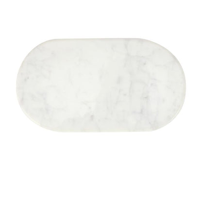 Anko White Marble Curve Tray