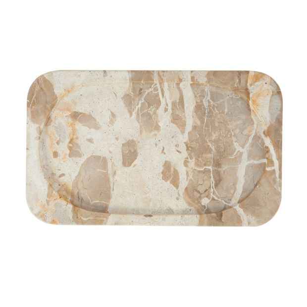 Anko Capri Marble Curve Tray