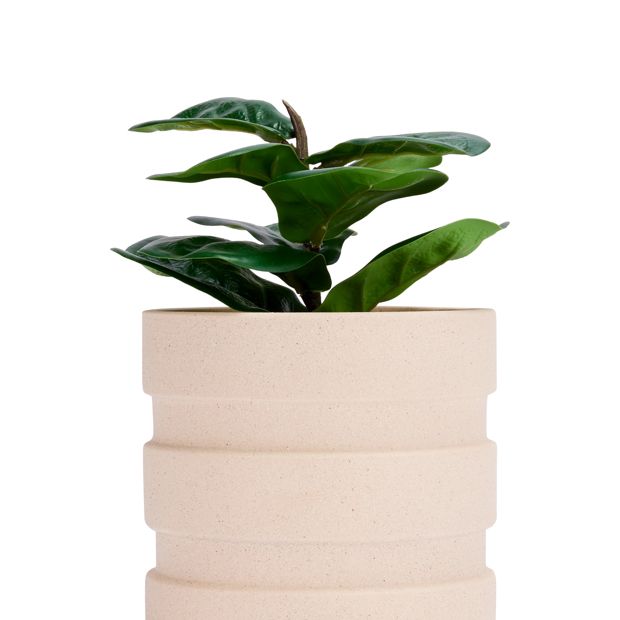 Anko Stepped Textured Ceramic Pot