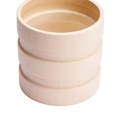 Anko Stepped Textured Ceramic Pot