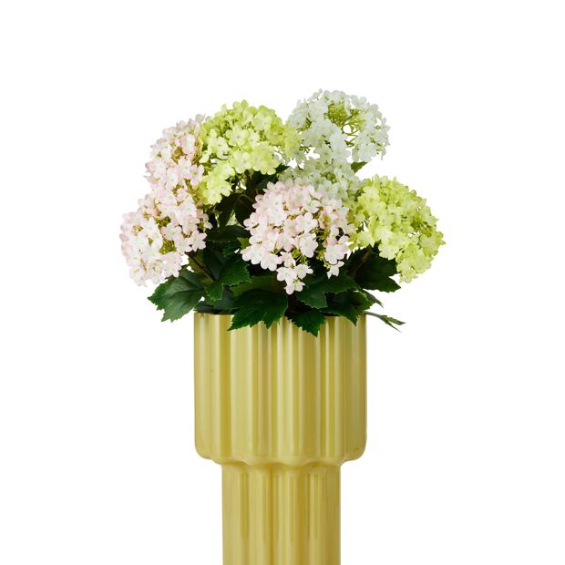 Anko Tiered Wave Pistachio Vase