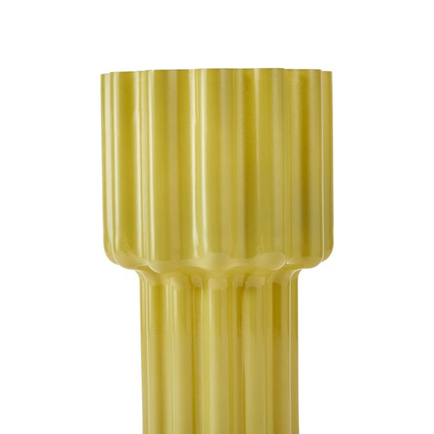 Anko Tiered Wave Pistachio Vase