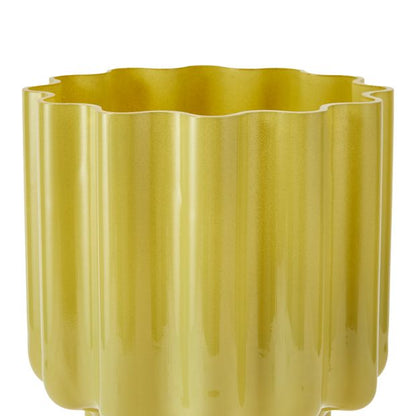 Anko Tiered Wave Pistachio Vase