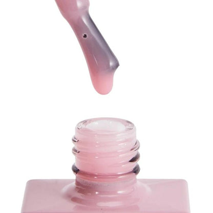 OXX Cosmetics BIAB Nail Polish Duo Set- Top Coat and Sheer Pink Polish