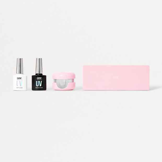 OXX Cosmetics UV Gel Solid Cream Polish Set - Poppy Pink