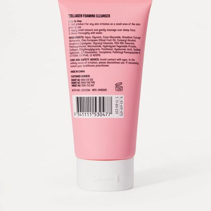 OXX Skincare Collagen Foaming Cleanser 150ml - Olea Europaea (Olive) Fruit Oil - Collagen and Niacinamide