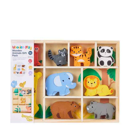 Anko Wooden Animals Gift Pack