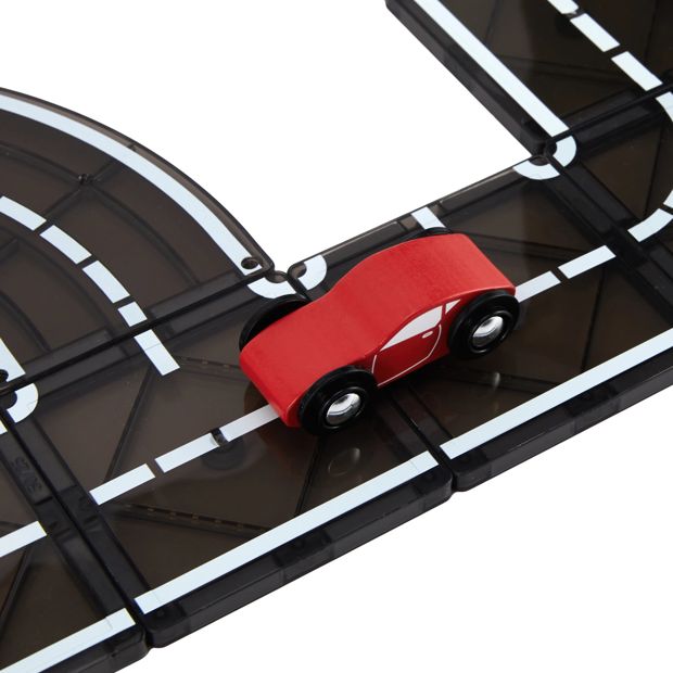 Anko 21 Piece Magnetic Road Tiles
