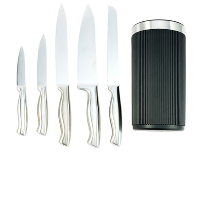 Anko Set of 6 Knife Block