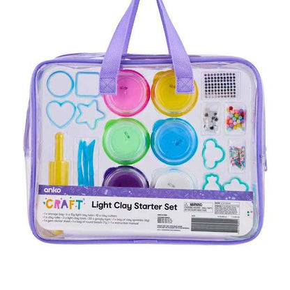 Anko 44 Piece Light Clay Starter Set