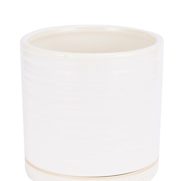 Anko Milk Look Glaze Ceramic Pot