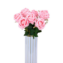 Anko Blue Stripe Ceramic Vase