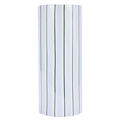 Anko Blue Stripe Ceramic Vase