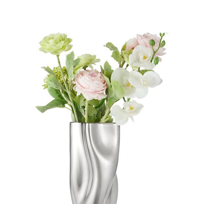 Anko Chrome Look Vase