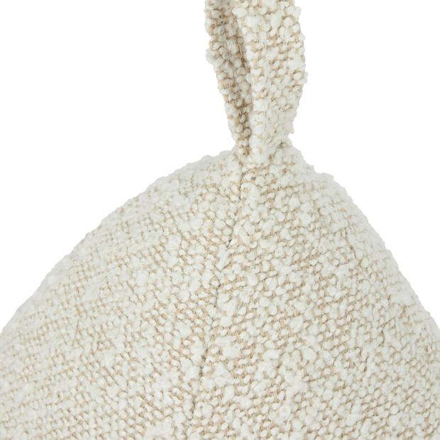 Anko Boucle Cream Door Stop