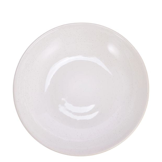 Anko White Reactive Ceramic Decor Bowl