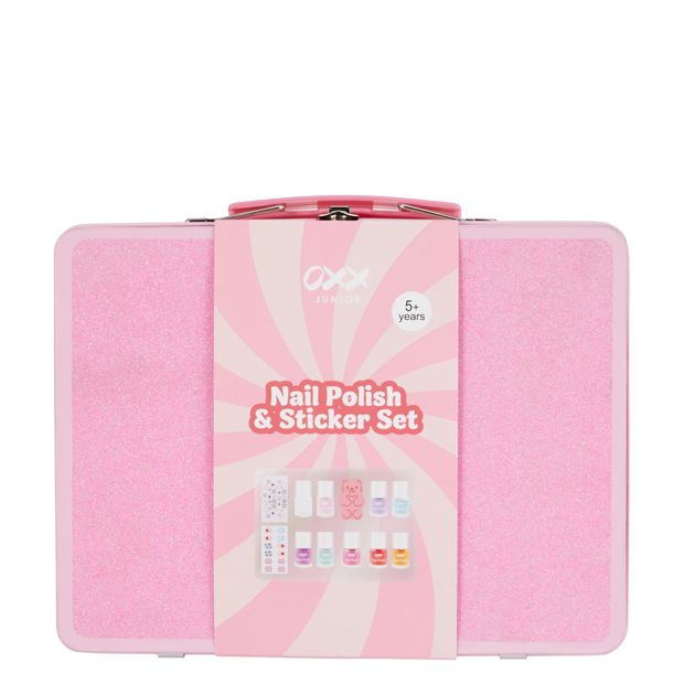 OXX Junior Nail Polish and Sticker Set