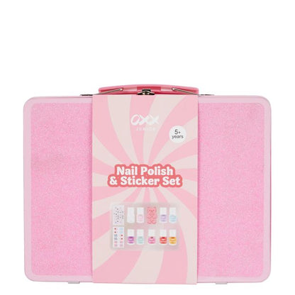 OXX Junior Nail Polish and Sticker Set