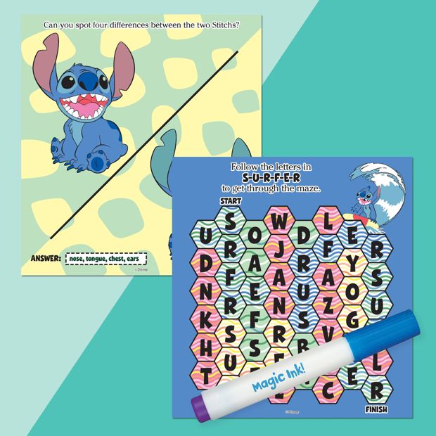 INKredibles Disney Lilo & Stitch Mess Free Magic Ink Pictures! - Book