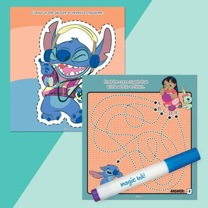 INKredibles Disney Lilo & Stitch Mess Free Magic Ink Pictures! - Book
