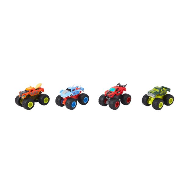 4 Pack Monster Trucks