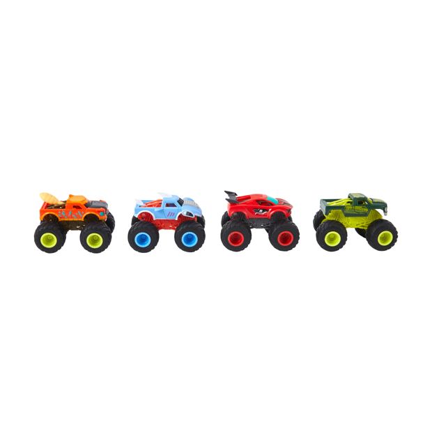 4 Pack Monster Trucks