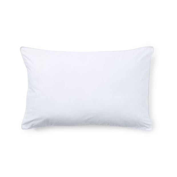 Gusseted Pillow - Medium Profile, White, Back Sleeper