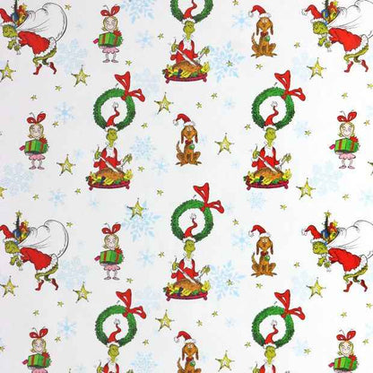 Hallmark Dr Seuss Christmas Wrapping Paper Roll - The Grinch